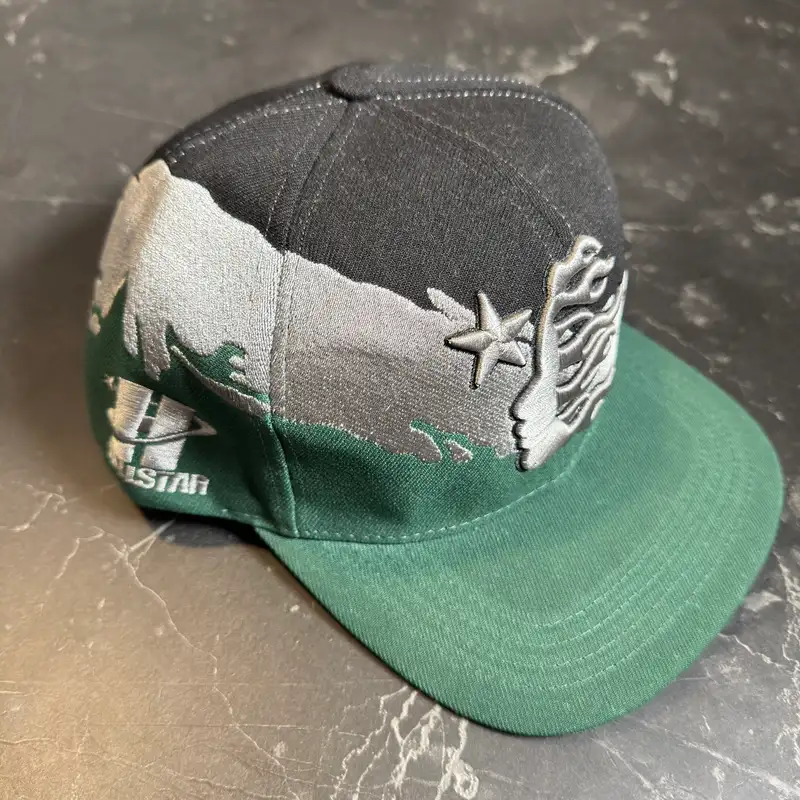 Hellstar Paintbrush Black Green Hat
