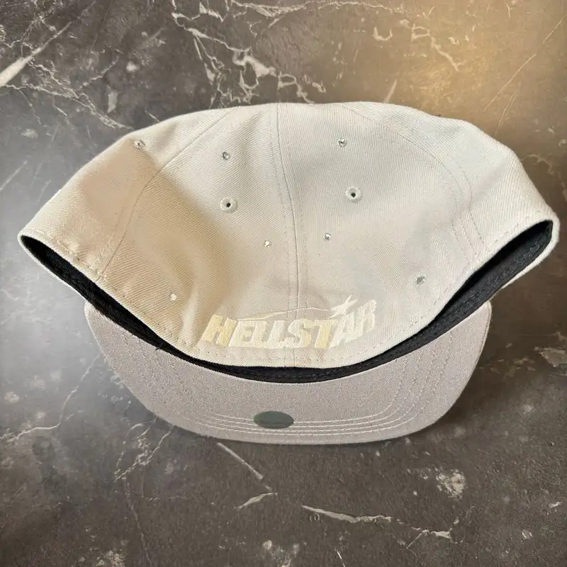 Hellstar OG Logo Fitted 59Fifty Hat Grey 2