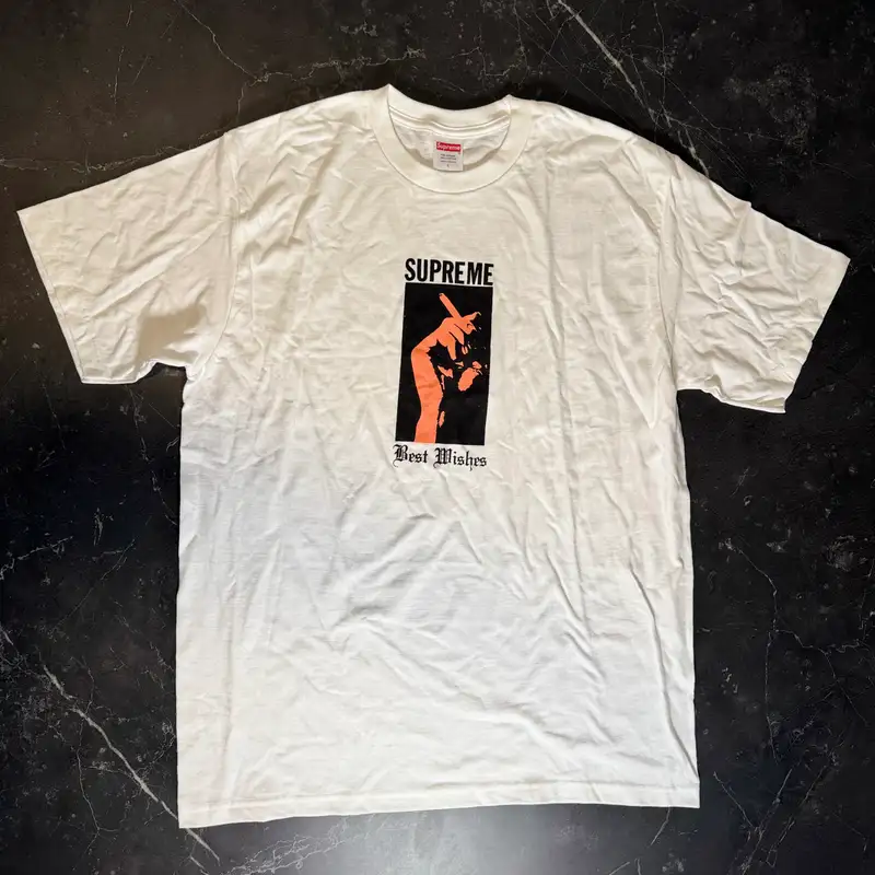 Supreme Wish White Tee - 1