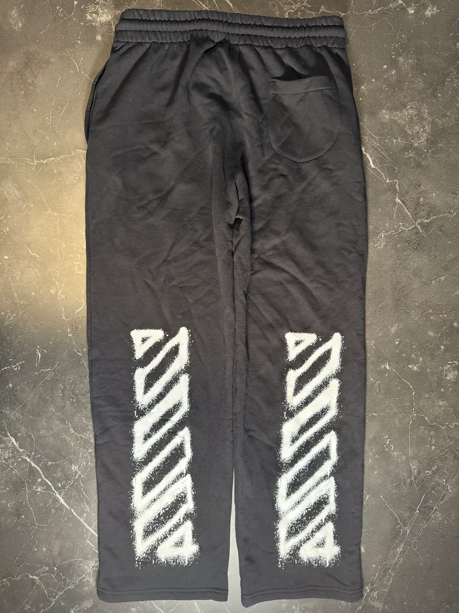 Off-White Spray Can Diagonal Black Pant 2