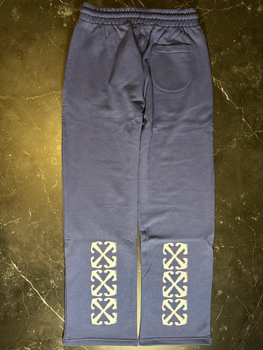 Off-White Windy Arrow Navy Sweatpant 2