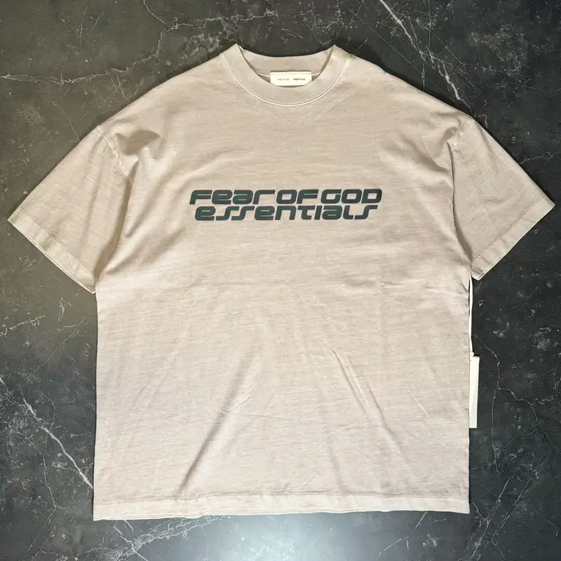 Essentials 90's Smoke Grey Tee