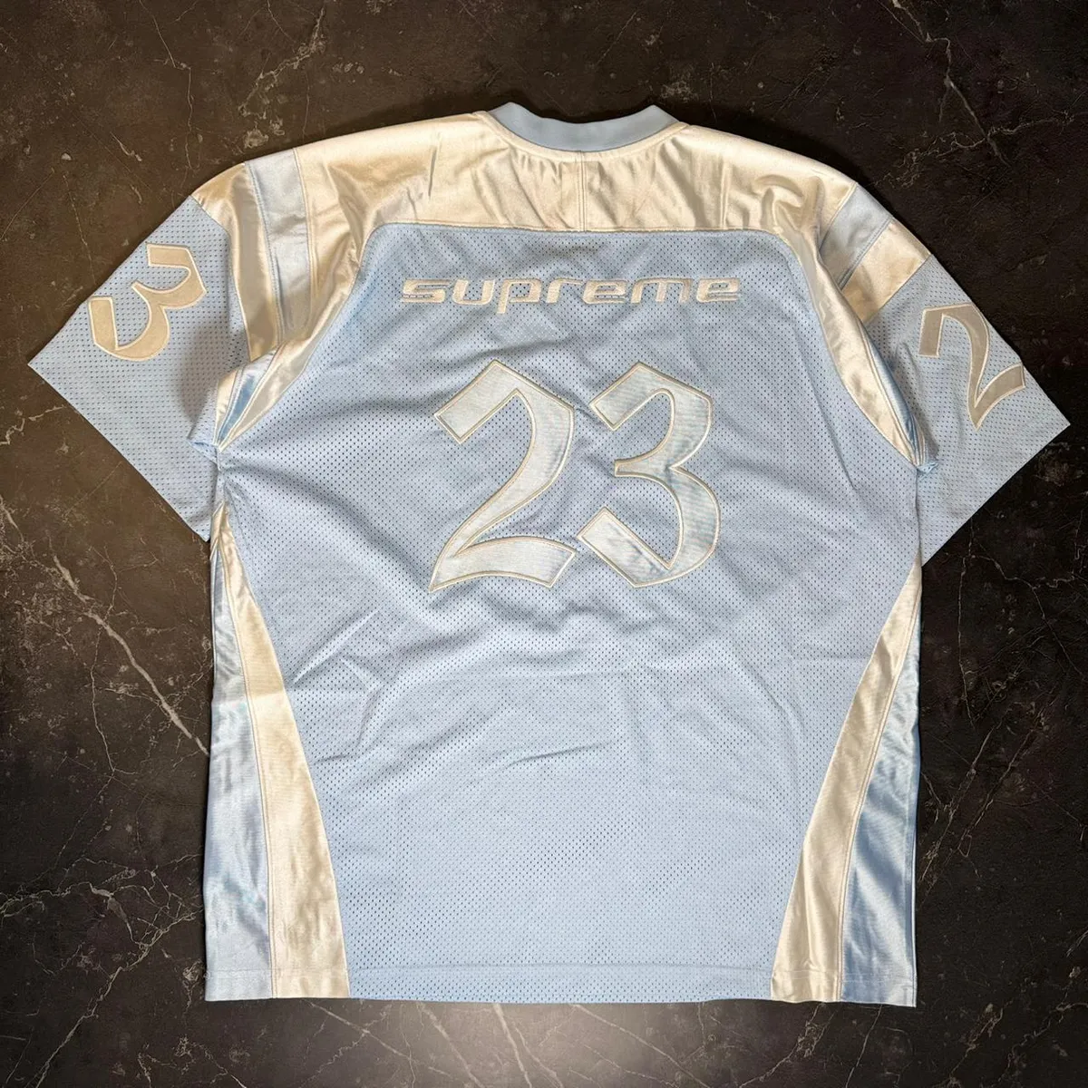 Supreme Jordan Jersey  Light Blue 2