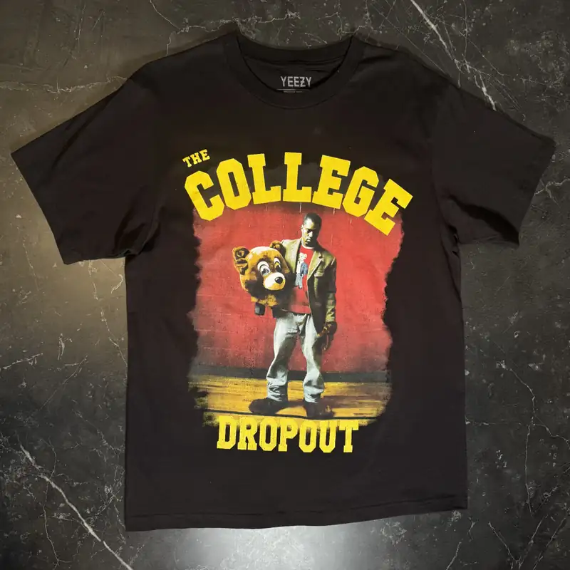 Kanye West The College Dropout Black Tee - Kanye | Hassuru